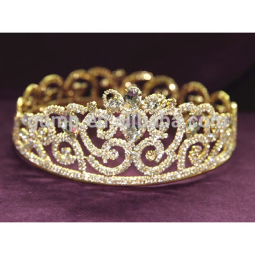 bridal round tiara